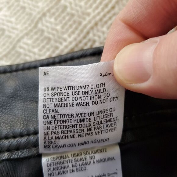 INC International Faux-Leather Belted Pants sz  2X - Picture 12 of 12